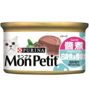 Mon Petit - 醬煮白身魚及吞拿魚 85g x 1箱 (24罐)